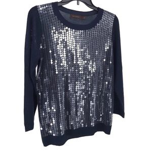 The Limited Lightweight Sequin Sweater